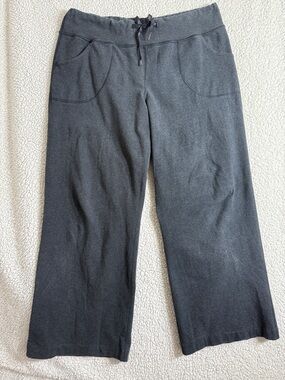 Lululemon Wide Leg Still Pant Grey Size 10